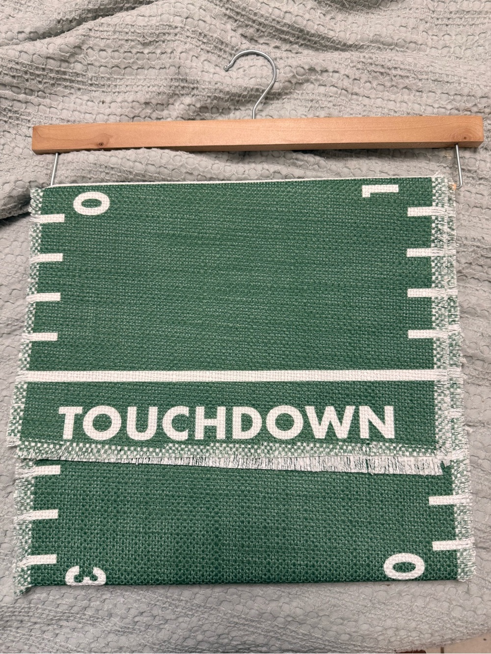 🏈Touchdown Green Decorative Table Runner by